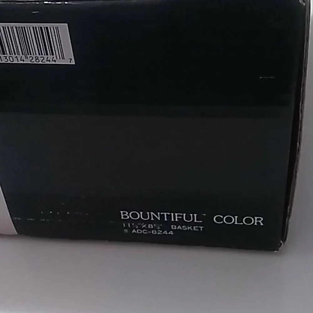 Bountiful Color Glass Basket